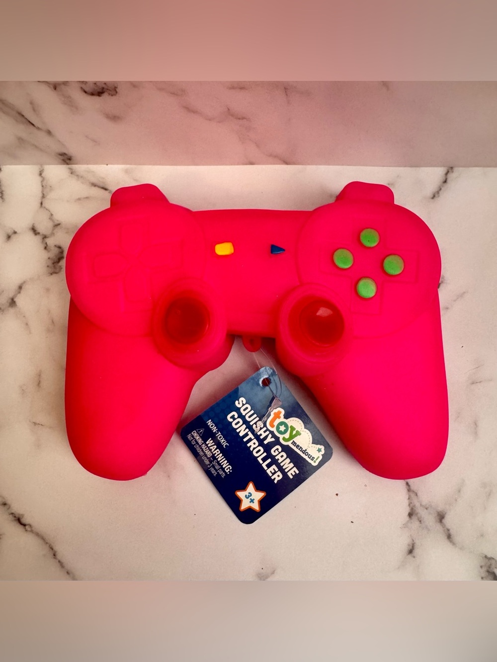 🩷Pink Squishy Game Controller Stress Toy Brand New🩷